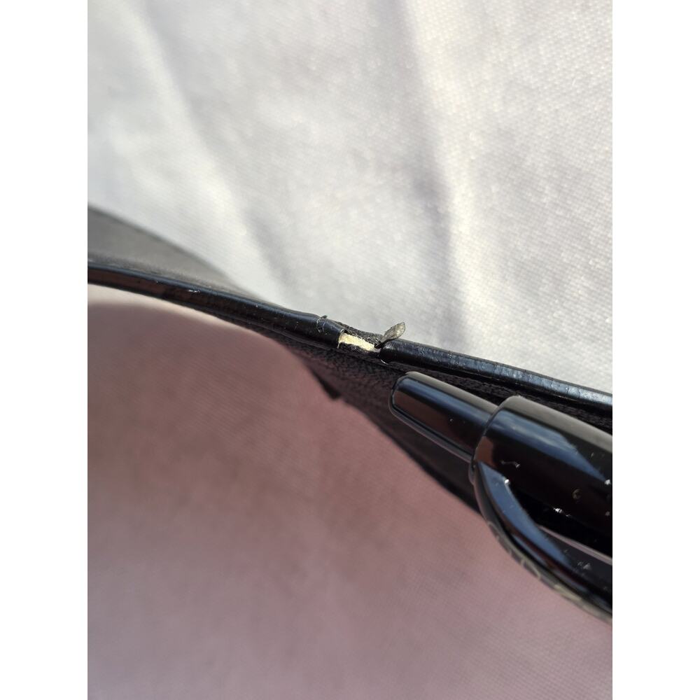 Coach Legacy Shoulder Bag Black Leather Authentic Purse AS IS Hobo Bag Satchel - Picture 9 of 16